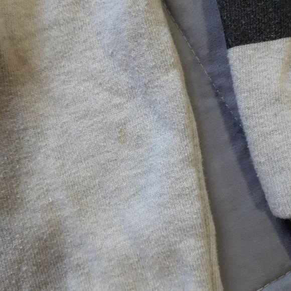 Popeye Distressed Sweater Long Sleeve Shirt Grey & Black Womens Small - Picture 4 of 8